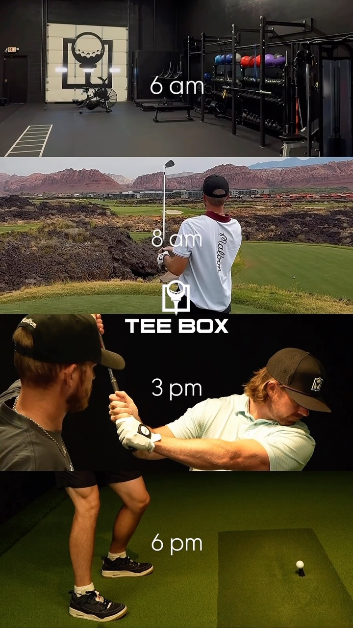 POV: Your day revolves around golf&hellip; and honestly, we wouldn&rsquo;t have it any other way. ⛳️

6:00 AM &ndash; Start the day with a workout in the Tee Box gym. 💪
8:00 AM &ndash; Tee time at Black Desert. 🌵
3:00 PM &ndash; Fine-tune your swing with a Box Pro coaching session. 🏌️
6:00 PM &ndash; Wrap up the day with data-driven practice using Sportsbox AI at Tee Box. 📈

When your training matches your passion, improvement is inevitable.

Whether you&rsquo;re looking to play better, train smarter, or just spend more time around the game you love, Tee Box has everything you need&mdash;all in one place.

Who&rsquo;s joining us for the perfect golf day? 👇